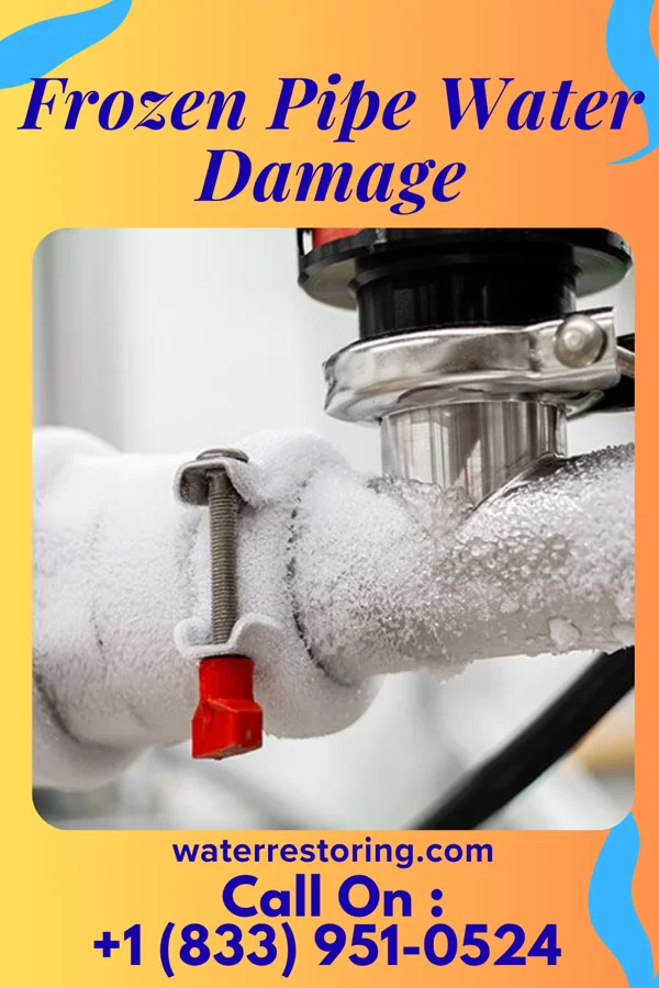 Frozen Pipe Water Damage in Mahaffey, PA
